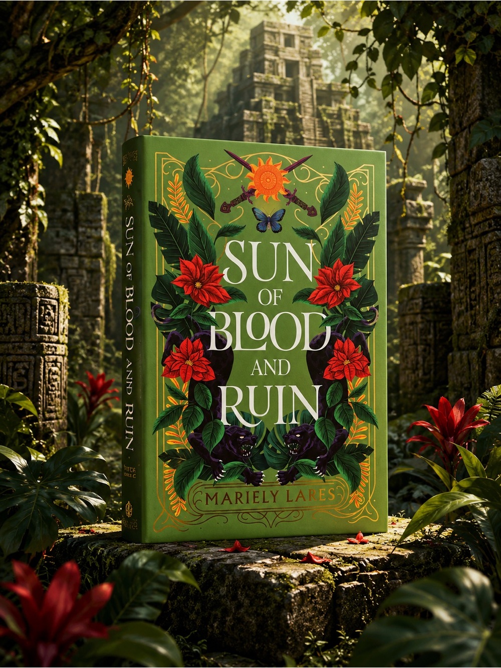 FairyLoot Special Edition Sun of Blood and Ruin Hardcover by Mariely Lares